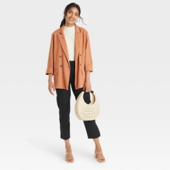 A New Day Mid Rise Slim Straight Trousers F4 - Picture 2 of 10